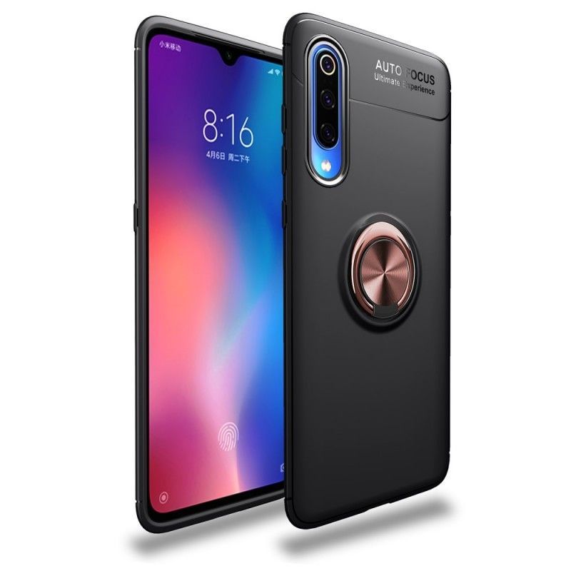 Κάλυμμα Xiaomi Mi 9 Μαύρο Περιστρεφόμενος Δακτύλιος