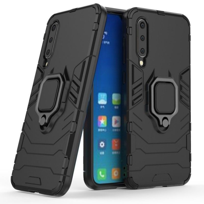 Κάλυμμα Xiaomi Mi 9 SE Μαύρο Ανθεκτικός Δακτύλιος