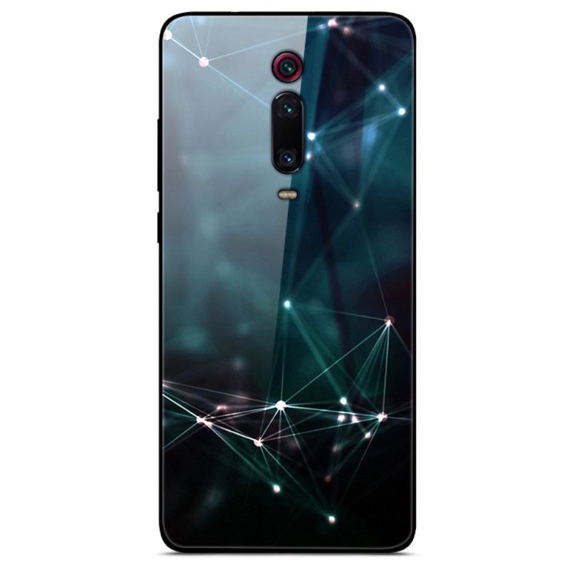 Κάλυμμα Xiaomi Mi 9T / Mi 9T Pro Αφηρημένα Χρώματα Από Σκληρυμένο Γυαλί Πρωτότυπος