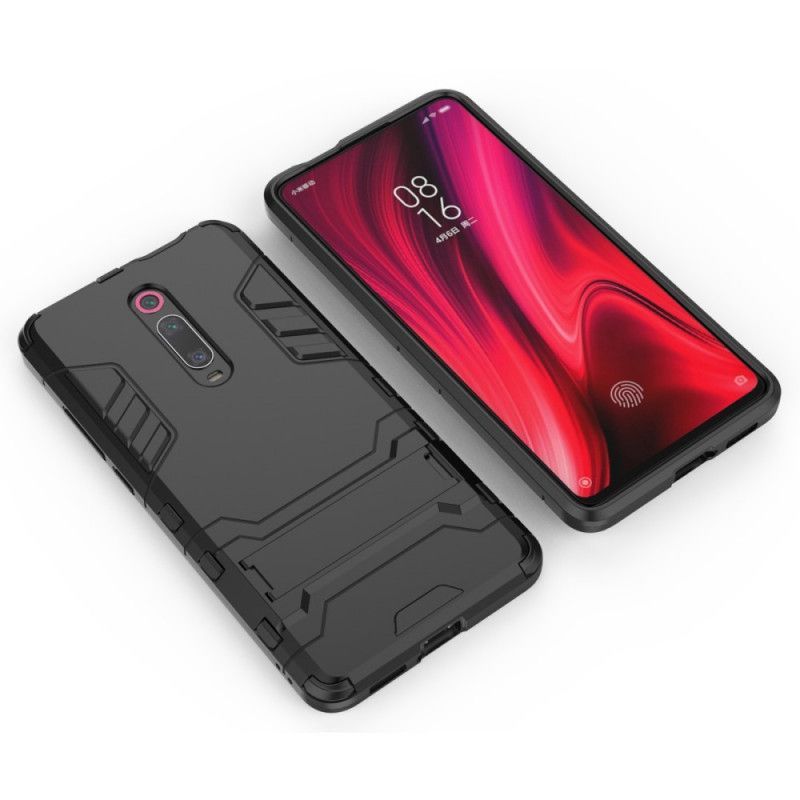 Κάλυμμα Xiaomi Mi 9T / Mi 9T Pro Μαύρο Ανθεκτική Εξαιρετικά Γλώσσα σιλικόνης