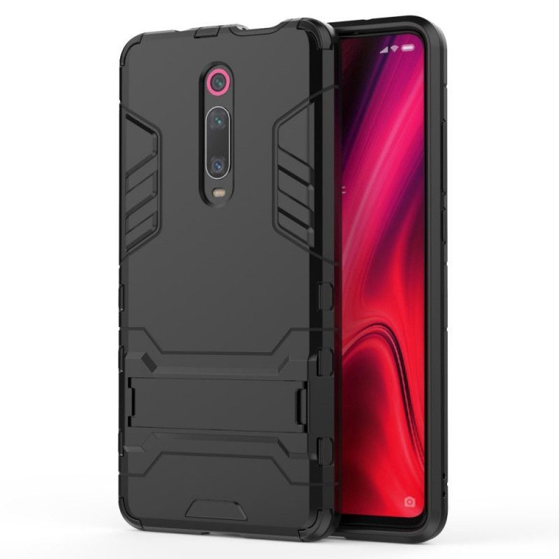 Κάλυμμα Xiaomi Mi 9T / Mi 9T Pro Μαύρο Ανθεκτική Εξαιρετικά Γλώσσα σιλικόνης