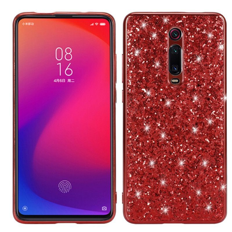 Κάλυμμα Xiaomi Mi 9T / Mi 9T Pro Μαύρο Είμαι Γκλίτερ σιλικόνης