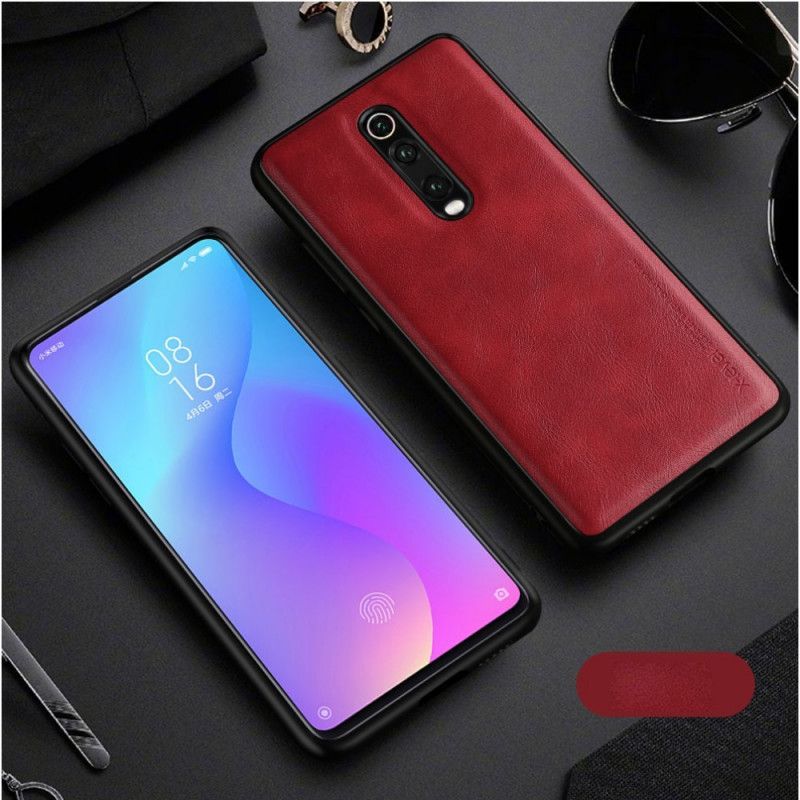 Κάλυμμα Xiaomi Mi 9T / Mi 9T Pro Μαύρο Vintage Δερμάτινο Εφέ