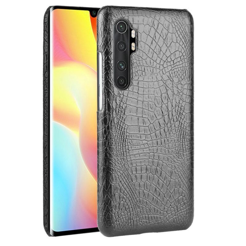 Κάλυμμα Xiaomi Mi Note 10 Lite Μαύρο Στυλ Κροκοδείλου