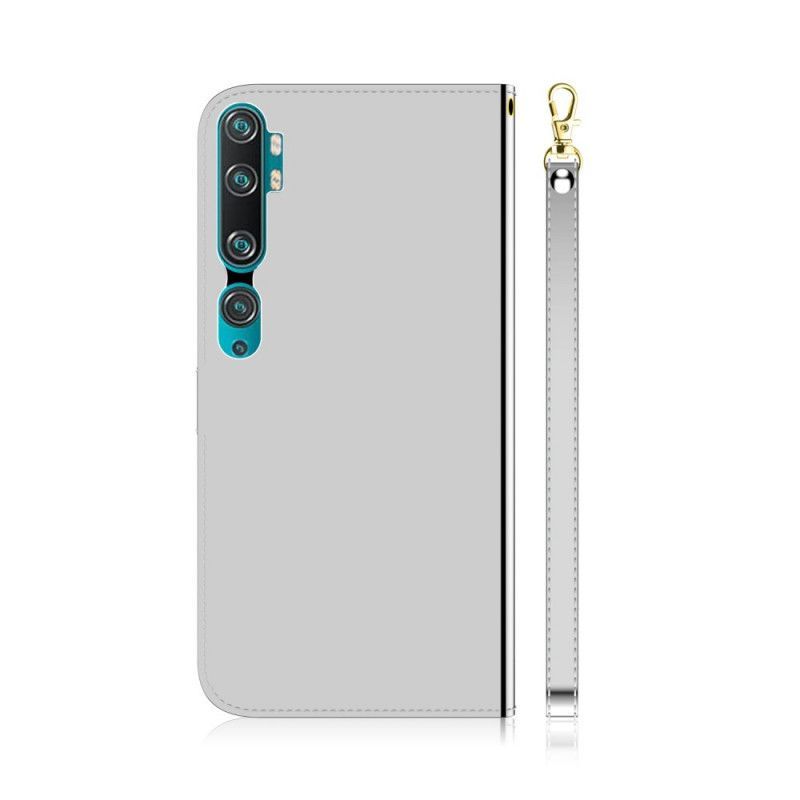 Κάλυμμα Xiaomi Mi Note 10 / Note 10 Pro Faux Δέρμα Κάλυμμα Καθρέφτη