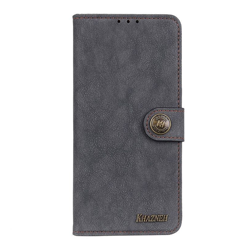 Κάλυμμα Xiaomi Redmi 10X/10X Pro Retro Split Leather Khazneh