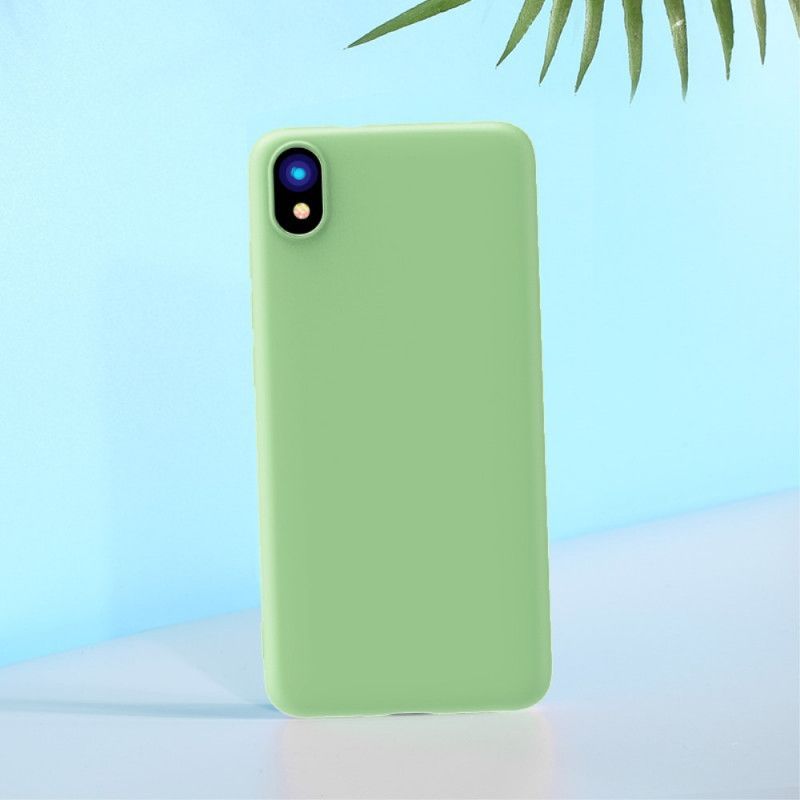 Κάλυμμα Xiaomi Redmi 7A Μαύρο X-Level Υγρή Σιλικόνη