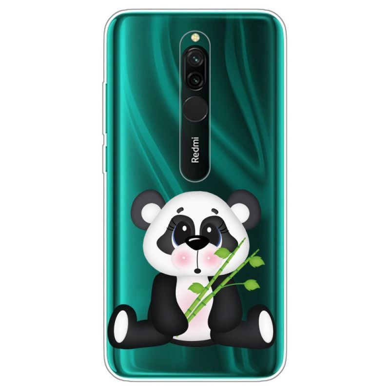 Κάλυμμα Xiaomi Redmi 8 Διάφανο Λυπημένο Panda Πρωτότυπος