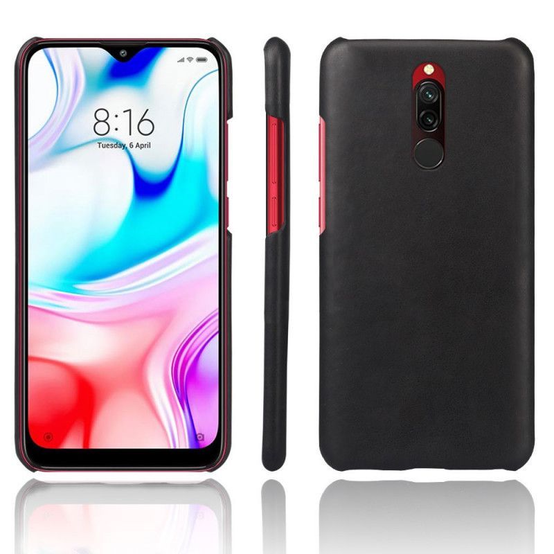 Κάλυμμα Xiaomi Redmi 8 Κόκκινο Δερμάτινο Εφέ Ksq Πρωτότυπος