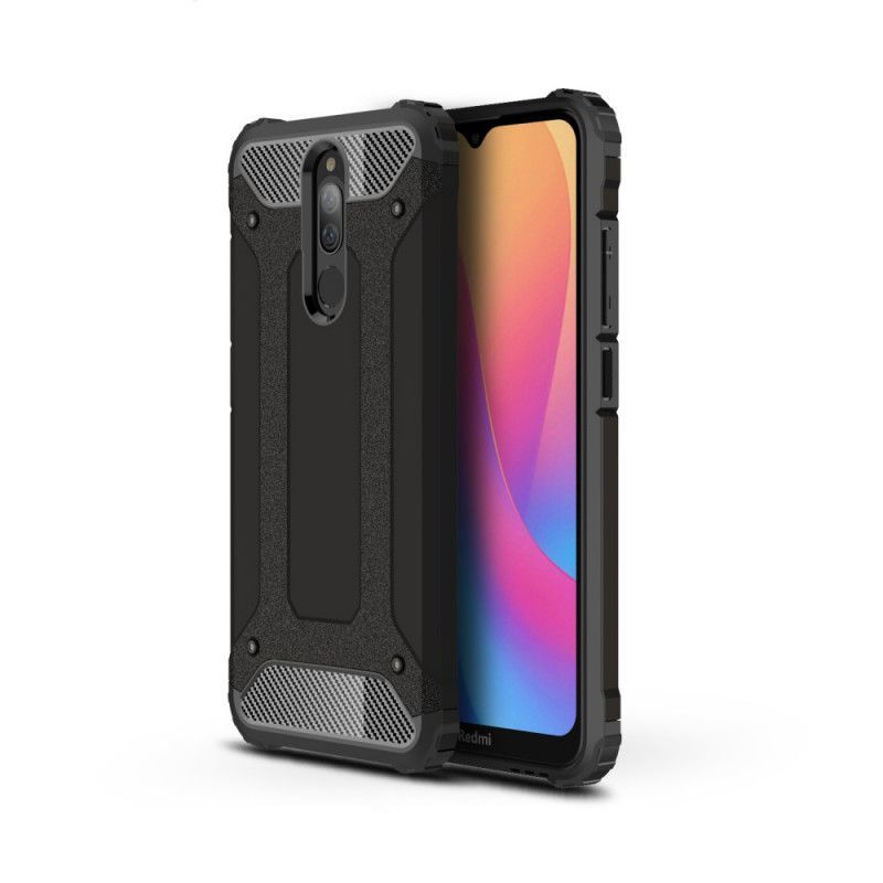 Κάλυμμα Xiaomi Redmi 8 Μαύρο / Redmi 8A Survivor σιλικόνης