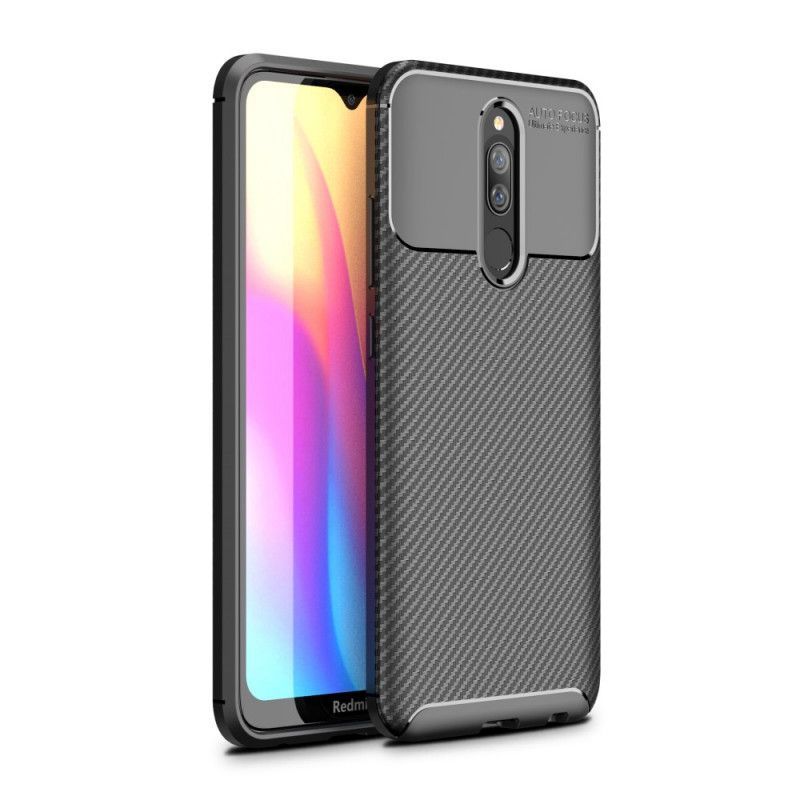 Κάλυμμα Xiaomi Redmi 8 Μαύρο Σωλήνας Από Ανθρακονήματα