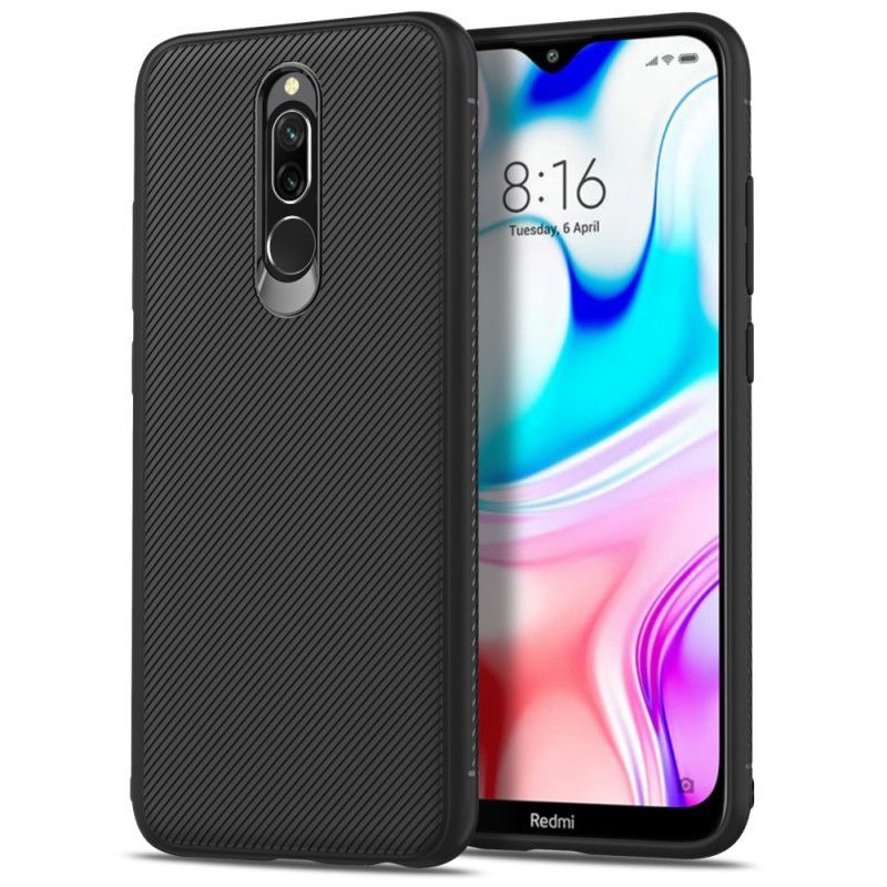 Κάλυμμα Xiaomi Redmi 8 Μαύρο Τζαζ Σειρά Twill