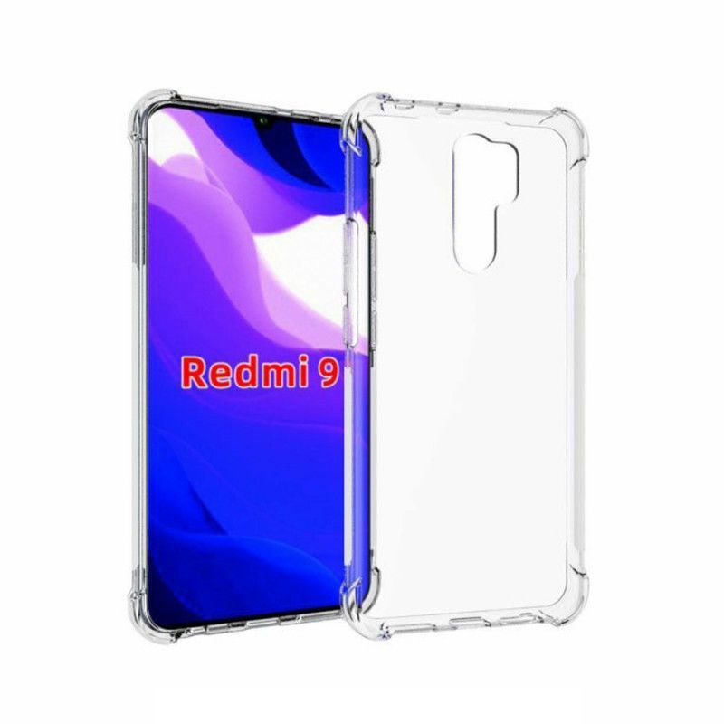 Κάλυμμα Xiaomi Redmi 9 Διαφανείς Ενισχυμένες Γωνίες