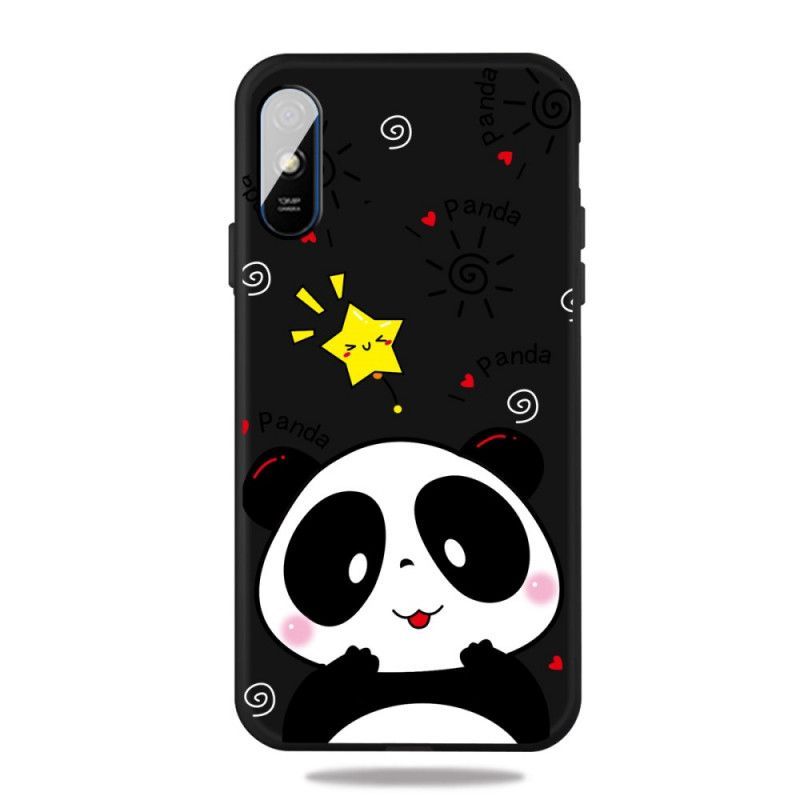 Κάλυμμα Xiaomi Redmi 9A Αστέρι Panda