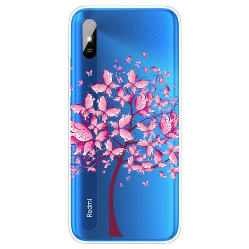 Κάλυμμα Xiaomi Redmi 9A Ροζ Κορυφή Δέντρου