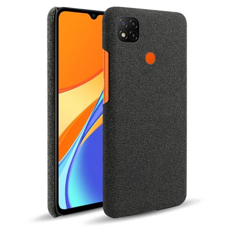 Κάλυμμα Xiaomi Redmi 9C Μαύρο Ksq Chic Ύφασμα