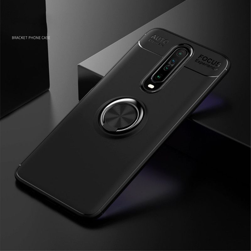 Κάλυμμα Xiaomi Redmi K30 Μαύρο Περιστρεφόμενος Δακτύλιος