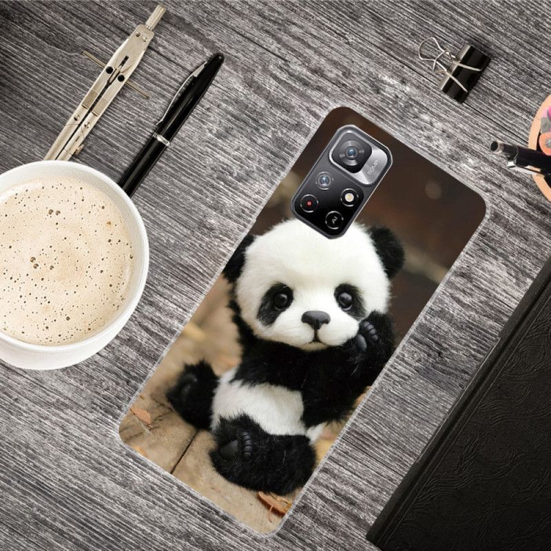 Κάλυμμα Xiaomi Redmi Note 11 / Poco M4 Pro 5G Εύκαμπτο Panda