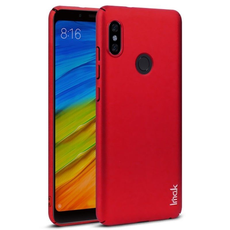 Κάλυμμα Xiaomi Redmi Note 5 Κόκκινο Μεταξωτή Σειρά