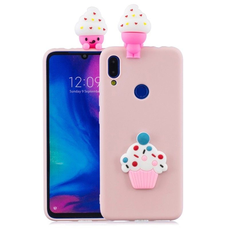 Κάλυμμα Xiaomi Redmi Note 7 3D Cup Cake