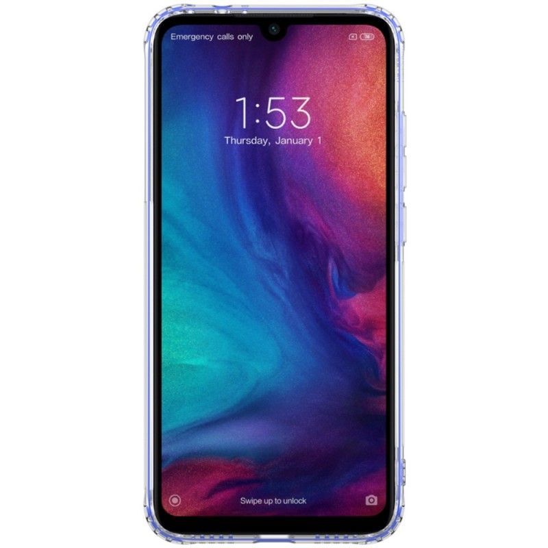 Κάλυμμα Xiaomi Redmi Note 7 Γκρι Διαφανές Nillkin