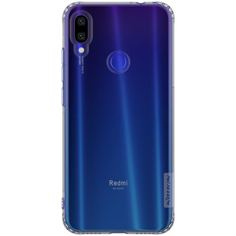 Κάλυμμα Xiaomi Redmi Note 7 Γκρι Διαφανές Nillkin