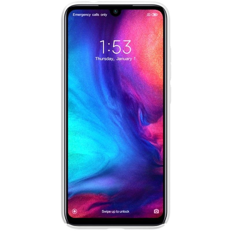 Κάλυμμα Xiaomi Redmi Note 7 Μαύρο Σκληρό Παγωμένο Νίλκιν