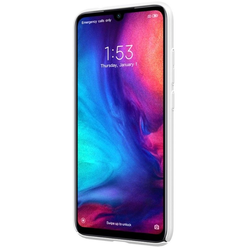 Κάλυμμα Xiaomi Redmi Note 7 Μαύρο Σκληρό Παγωμένο Νίλκιν