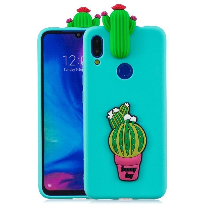 Κάλυμμα Xiaomi Redmi Note 7 Τρισδιάστατη Τρέλα Κάκτων