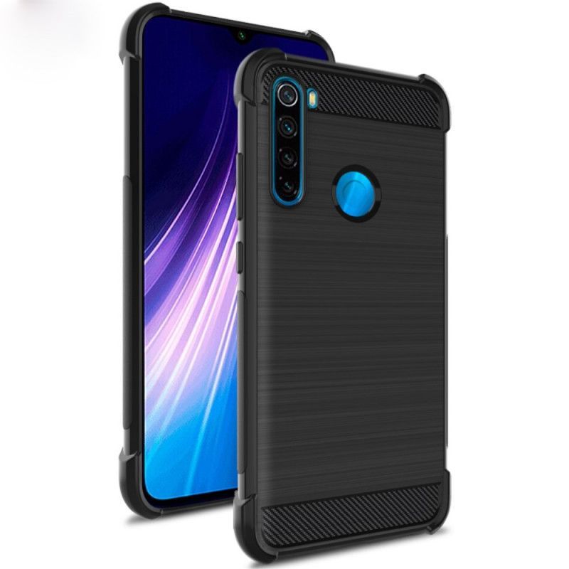 Κάλυμμα Xiaomi Redmi Note 8 Imak Βουρτσισμένο Ανθρακόνημα