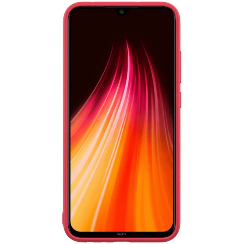 Κάλυμμα Xiaomi Redmi Note 8 Μαύρο Ανάγλυφη Νίλκιν