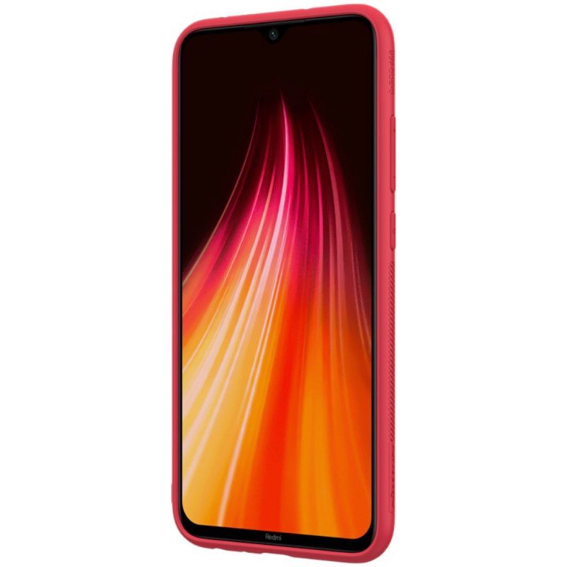 Κάλυμμα Xiaomi Redmi Note 8 Μαύρο Ανάγλυφη Νίλκιν