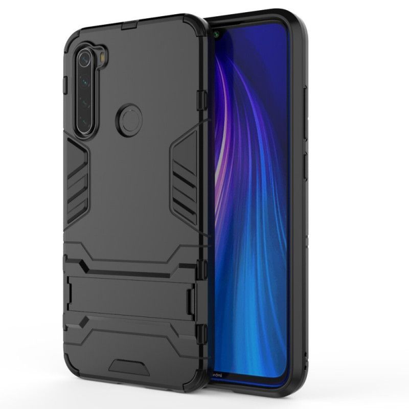 Κάλυμμα Xiaomi Redmi Note 8 Μαύρο Εξαιρετικά Ανθεκτική Γλώσσα