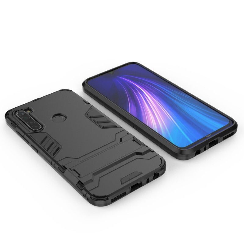 Κάλυμμα Xiaomi Redmi Note 8 Μαύρο Εξαιρετικά Ανθεκτική Γλώσσα