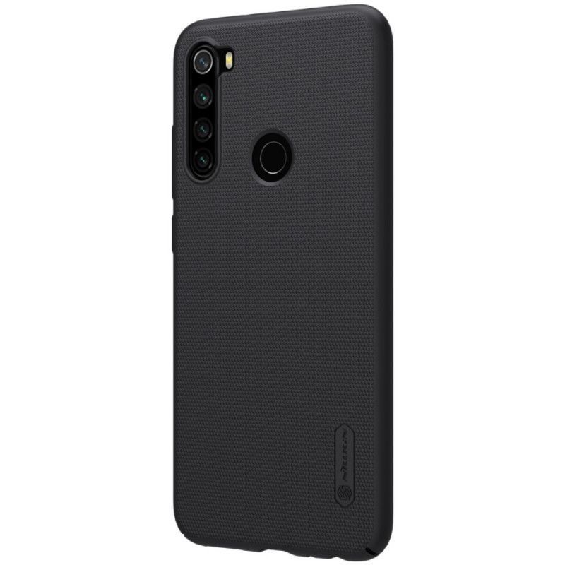 Κάλυμμα Xiaomi Redmi Note 8 Μαύρο Σκληρό Παγωμένο Νίλκιν Πρωτότυπος