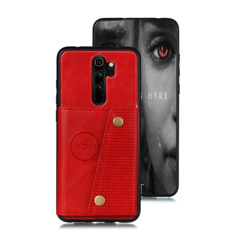 Κάλυμμα Xiaomi Redmi Note 8 Pro Γκρι Πορτοφόλι