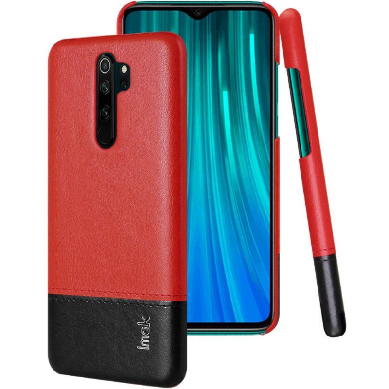 Κάλυμμα Xiaomi Redmi Note 8 Pro Κόκκινο Σειρά Εφέ Δέρματος Imak Ruiyi Πρωτότυπος