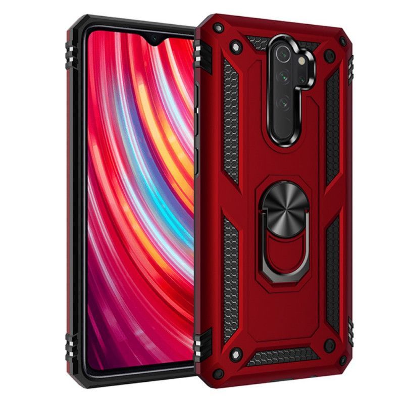 Κάλυμμα Xiaomi Redmi Note 8 Pro Μαύρο Premium Δαχτυλίδι