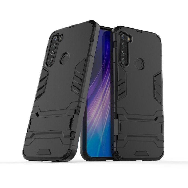 Κάλυμμα Xiaomi Redmi Note 8T Μαύρο Εξαιρετικά Ανθεκτική Γλώσσα