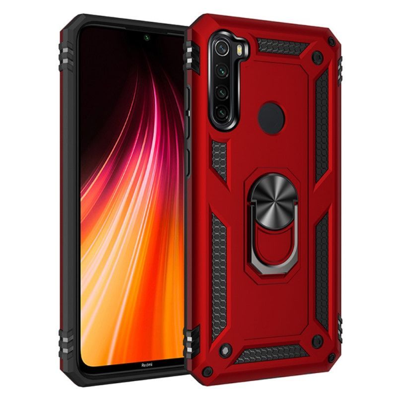 Κάλυμμα Xiaomi Redmi Note 8T Μαύρο Premium Δαχτυλίδι