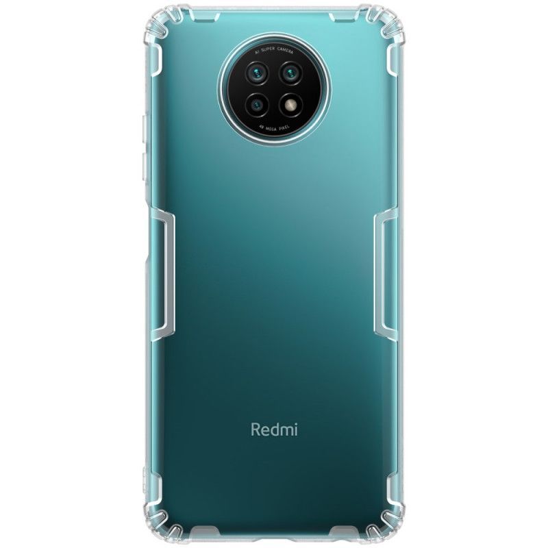 Κάλυμμα Xiaomi Redmi Note 9 5G / Note 9T 5G Λευκό Ενισχυμένο Διαφανές Νίλκιν