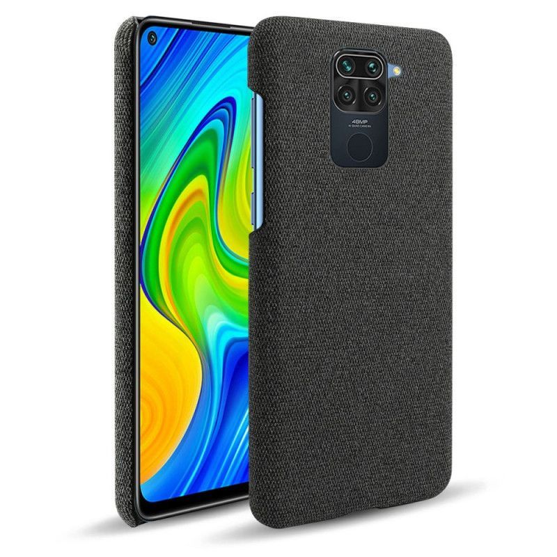 Κάλυμμα Xiaomi Redmi Note 9 Μαύρο Υφή Υφάσματος