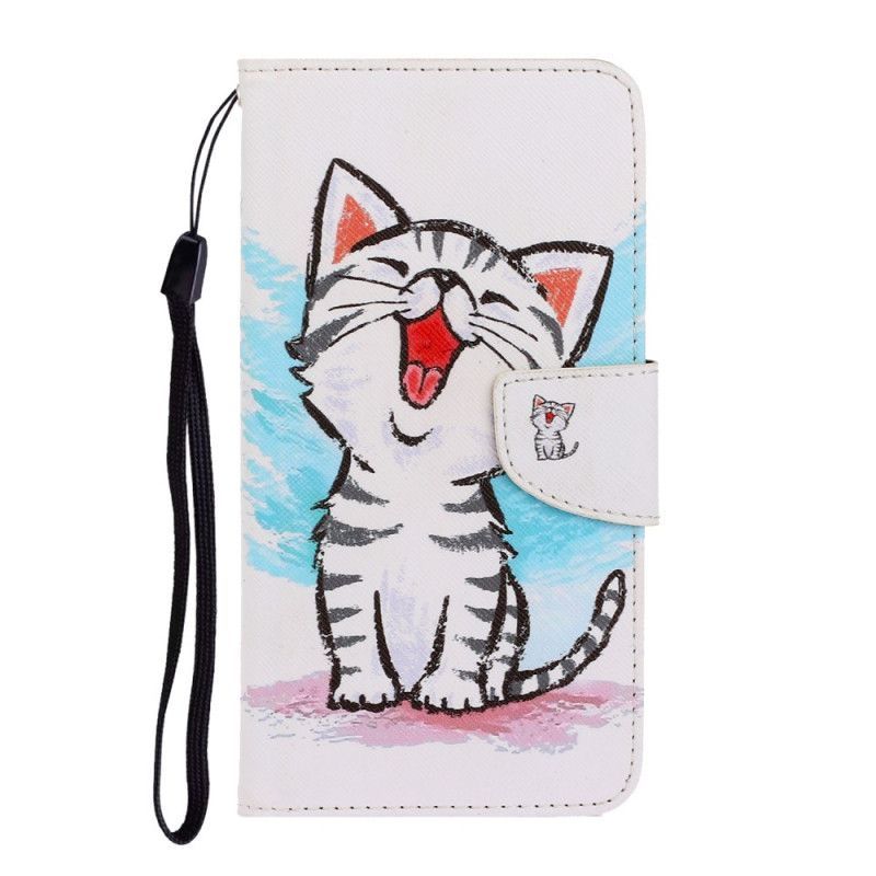 Κάλυμμα Xiaomi Redmi Note 9 Pro Kitten Color Strap