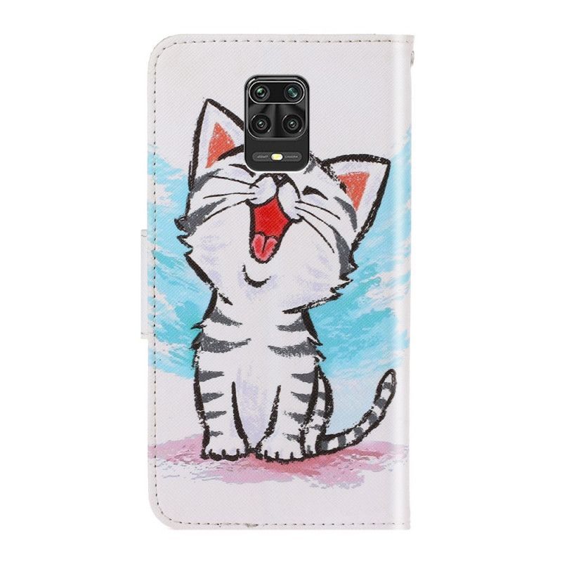 Κάλυμμα Xiaomi Redmi Note 9 Pro Kitten Color Strap