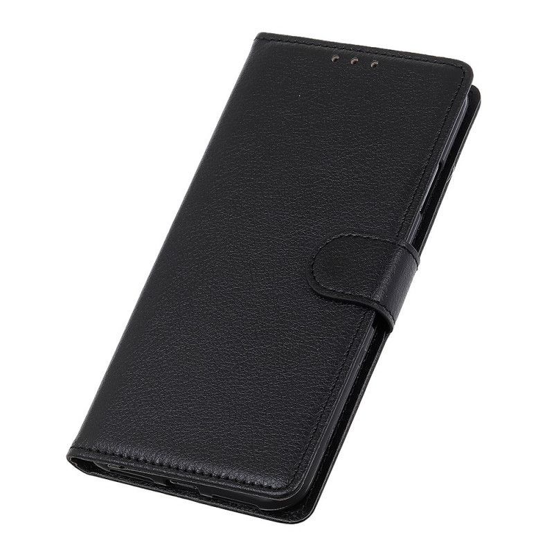 Κάλυμμα Xiaomi Redmi Note 9 Pro Premium Litchi Leather Effect