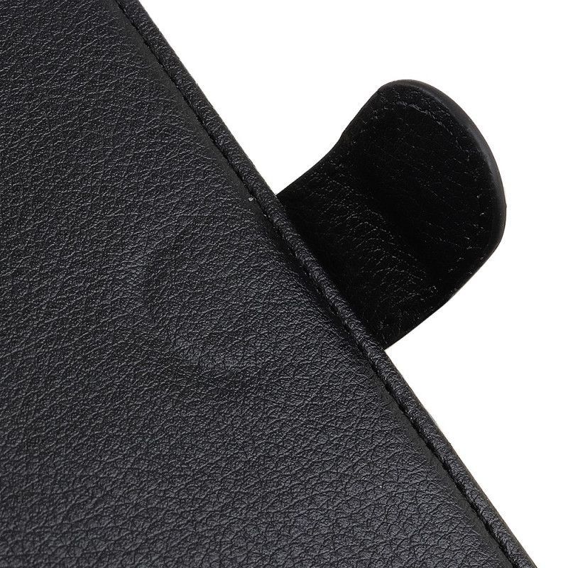 Κάλυμμα Xiaomi Redmi Note 9 Pro Premium Litchi Leather Effect