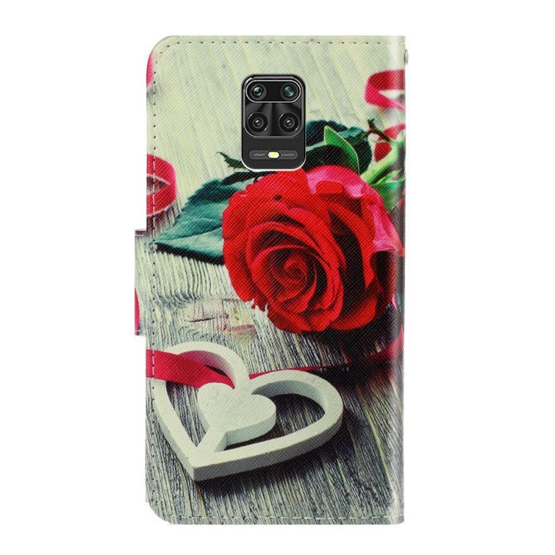 Κάλυμμα Xiaomi Redmi Note 9 Pro Romantic Pink Strap