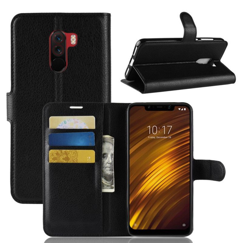 Κλασικό Εξώφυλλο Xiaomi Pocophone F1 Μαύρο