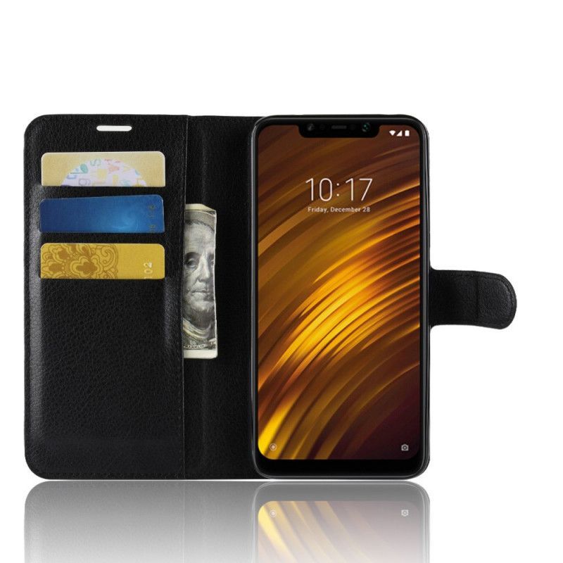 Κλασικό Εξώφυλλο Xiaomi Pocophone F1 Μαύρο