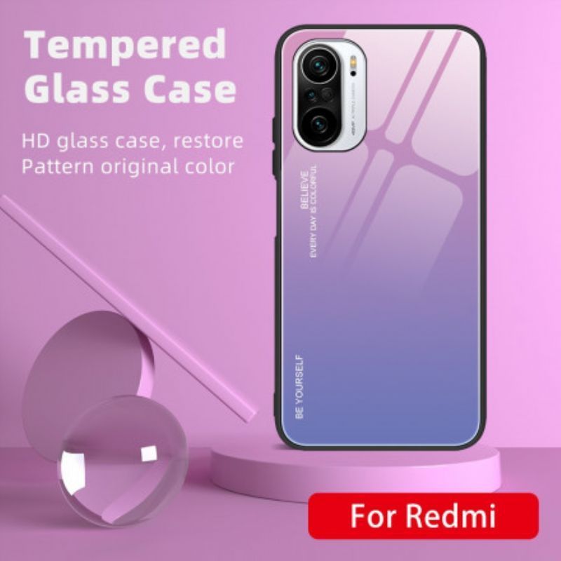 Poco F3 Case / Xiaomi Mi 11I 5G Tempered Glass Be Your Own